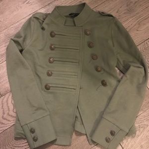 Express Women’s Olive Military Jacket